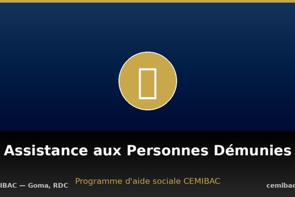 Assistance aux Personnes Démunies : La CEMIBAC au Service des Plus Vulnérables
